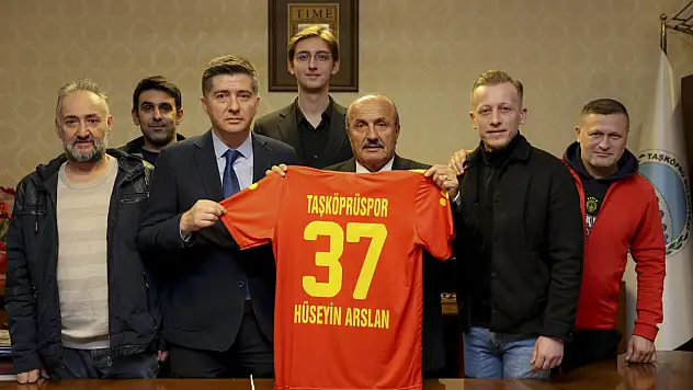 Taşköprüspor Yönetiminden Başkan Arslan'a Ziyaret