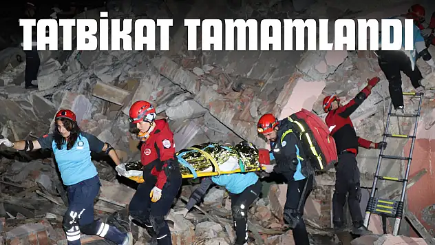 Tatbikat Başarıyla Tamamlandı