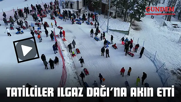 Tatilciler Ilgaz Dağı'na Akın Etti