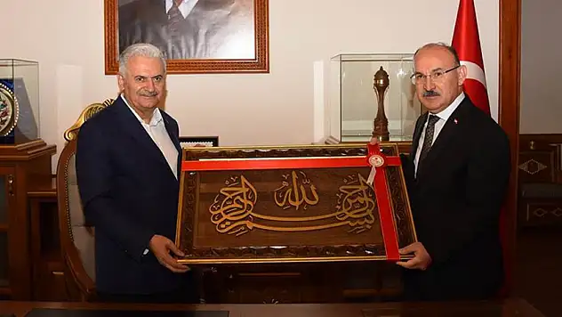 TBMM Başkanı Binali Yıldırım'ı ağırladık