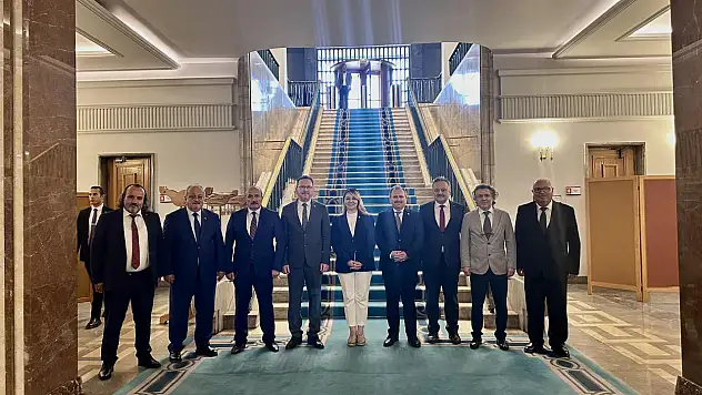TBMM'de İstişarelerde Bulundular