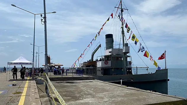 TCG Nusret Mayın Gemisi Sinop'ta
