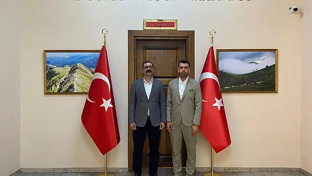 TDV Kastamonu Kitabevi Müdürü Baldöken'den Kaymakam Demirdağ'a Ziyaret