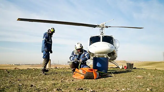 TEİAŞ Ekipleri Hatları Helikopterle Bakımdan Geçiriyor