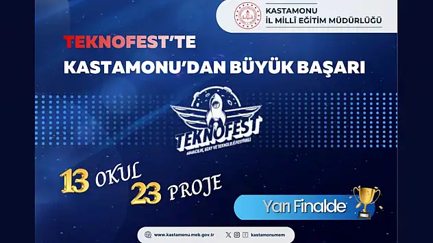 TEKNOFEST 2026'da 23 Proje Yarı Finalde