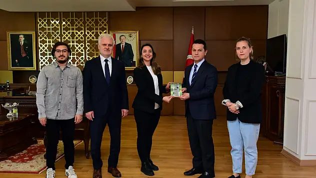 TEMA Vakfı'ndan Rektör Topal'a ziyaret