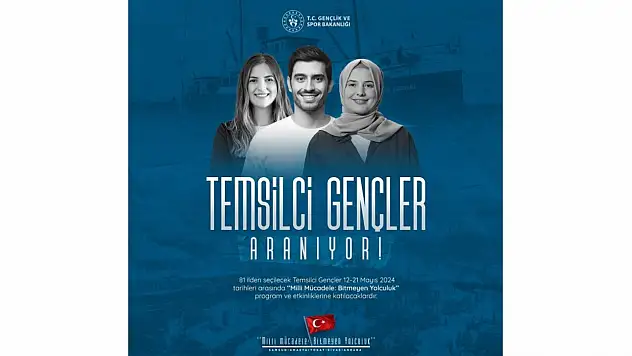 Temsilci Genç Başvuruları Başladı