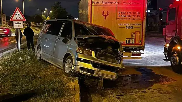 Ters İstikamete Giren Araç Paniğe Sebep Oldu