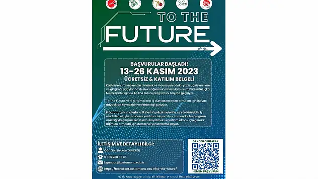 To The Future'ye Başvurular Sürüyor