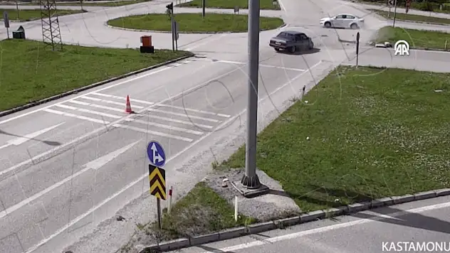 Tokat ve Kastamonu'daki Trafik Kazaları KGYS Kameralarına Yansıdı