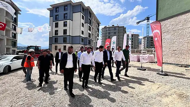 TOKİ Başkanı Sungur, Karabük'te Projeleri Yerinde İnceledi
