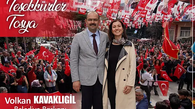 Tosya Belediye Başkanı Volkan Kavaklıgil: 'Birlikte Yol Yürüyeceğiz'