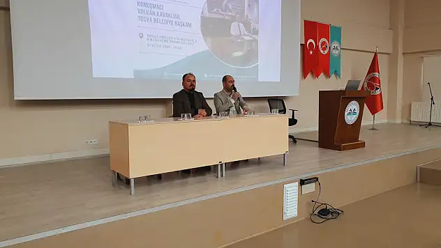 Tosya Belediye Başkanı Volkan Kavaklıgil, Gençlerle Buluştu