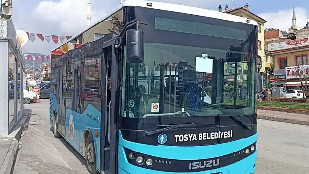Tosya'da Bayram Boyunca Ücretsiz Ulaşım