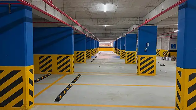 Tosya'da Çok Katlı Otopark Tamamlandı