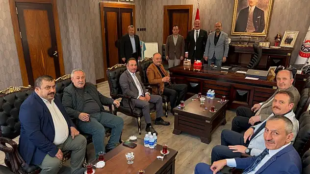 Tosya'da Esnaf Odaları Temsilcilerinden Belediye'ye Ziyaret