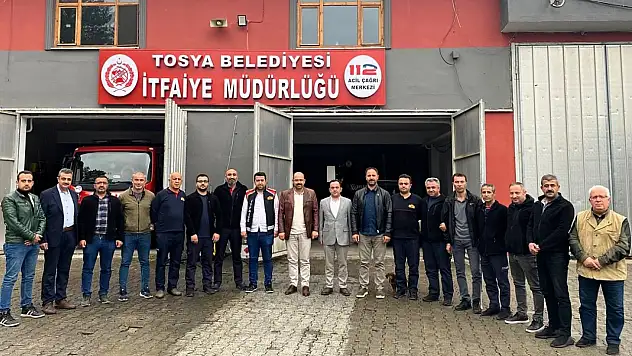 Tosya'da İtfaiye Haftası Kutlandı