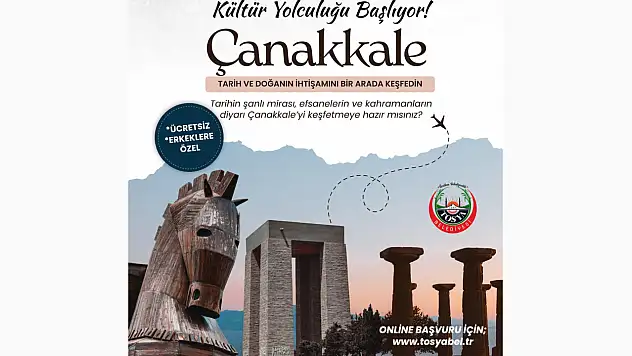 Tosya'da Kültür Yolculuğu Başlıyor