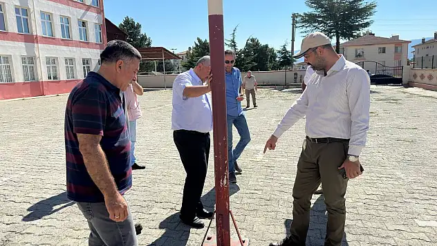 Tosya'da okul bahçeleri elden geçecek