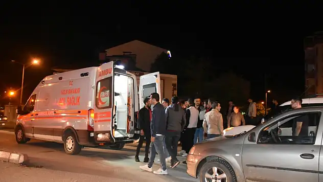 Tosya'da otomobil yayaya çarptı