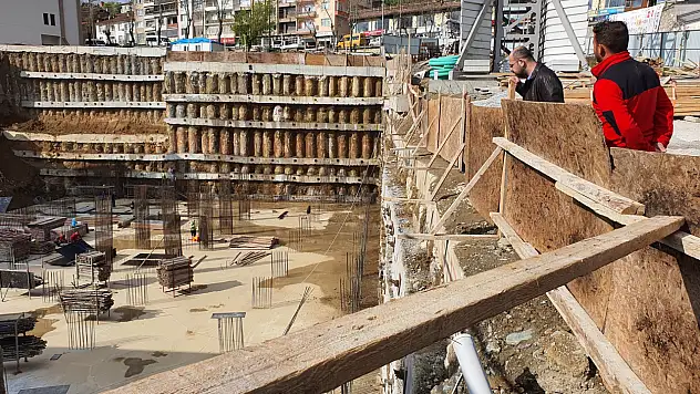 Tosya'da Otopark Çalışmaları Sürüyor