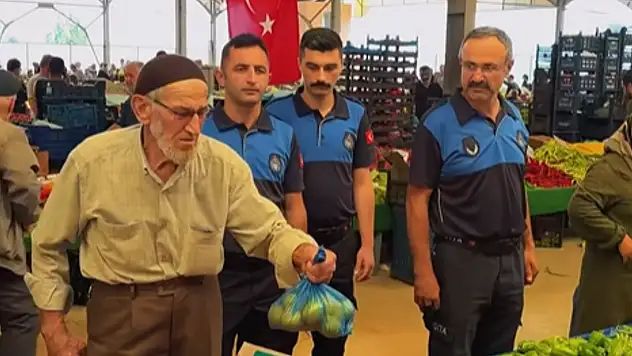 Tosya'da Pazarda Zabıta Denetimi