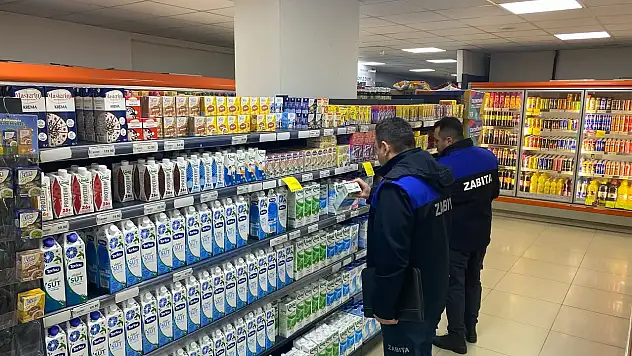 Tosya'da Ramazan Öncesi Market Denetimi