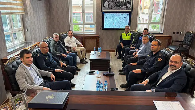 Tosya'da Trafik Ve Ulaşım İçin Ortak Akıl Toplantısı