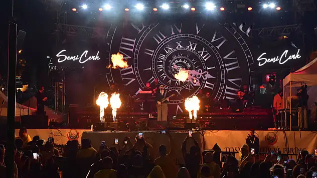 Tosya'da Yağmur Festival Coşkusuna Engel Olmadı