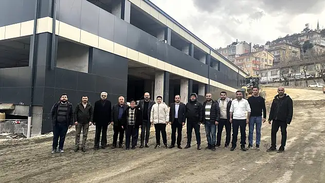 Tosya'da Yeni Çok Katlı Otoparkta Sona Yaklaşıldı