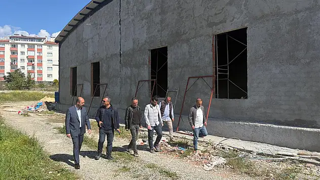 Tosya'da Yeni Düğün Salonu İçin Çalışmalar Devam Ediyor