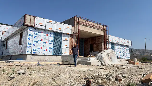 Tosya'da Yeni Düğün Salonu İnşaatı Sürüyor
