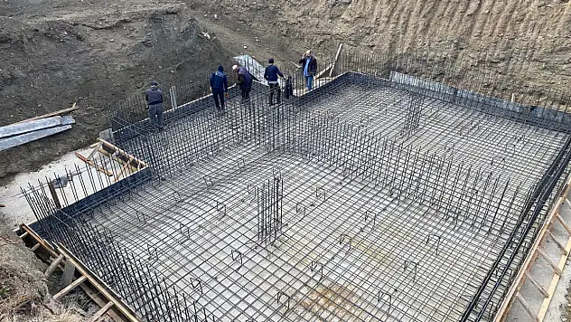 Tosya'da Yeni Su Deposu Çalışmaları Sürüyor