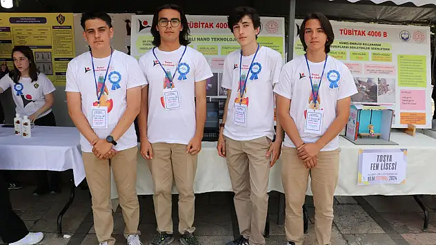 Tosya Fen Lisesi Öğrencilerinden Engelleri Aşan Oyun