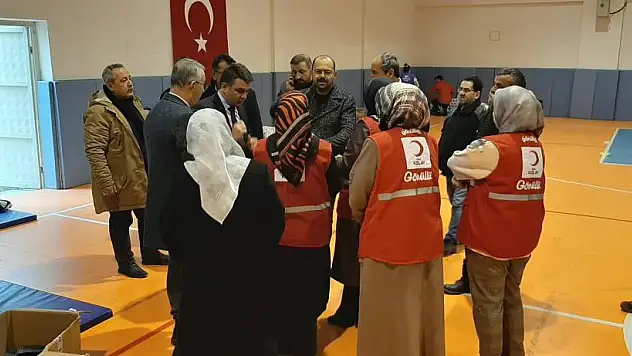 Tosya halkının yardımları sürüyor