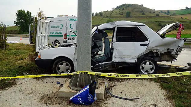 Tosya Kavşağı'nda feci kaza: 1 ÖLÜ