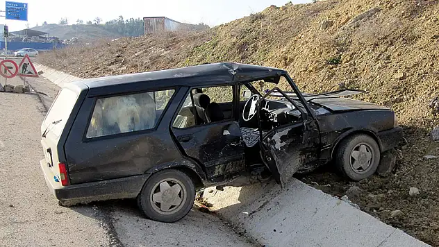 Tosya Kavşağı'nda kaza: 1 yaralı