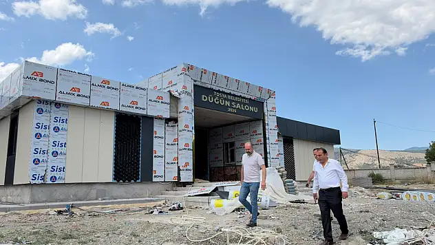 Tosya'nın Yeni Düğün Salonunda Sona Yaklaşıldı