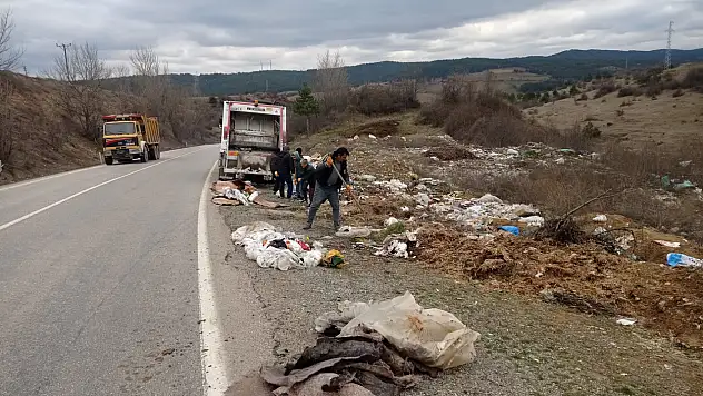 Tosya Yolu Temizlendi