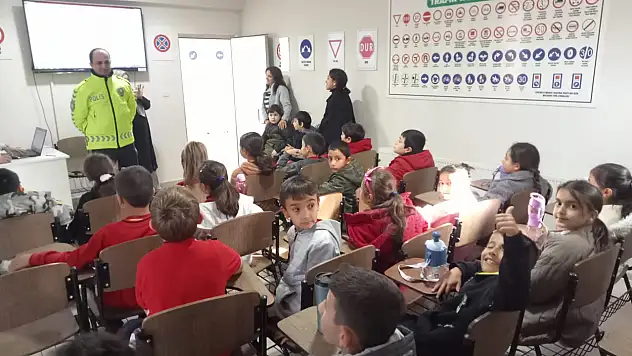 Trafik Eğitim Parkurunda Eğitim Aldılar
