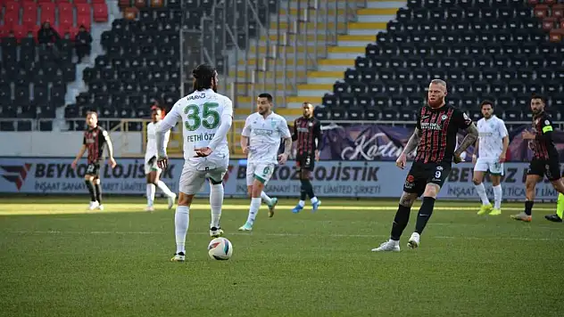 Çorum FK: 0 - Boluspor: 2