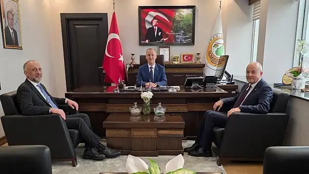 TSO Başkanı Demir'den Halil Oflu'ya Ziyaret
