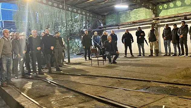 TTK Üzülmez'de Yeni Üretim Panosu Açıldı
