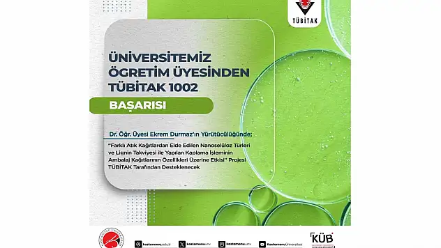 TÜBİTAK 1002-A Hızlı Destek Modülünde Bir Başarı Daha