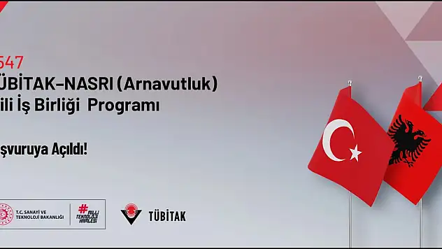 TÜBİTAK–NASRI İkili İş Birliği Çağrısı Açıldı