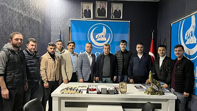 TÜGVA'dan Ülkü Ocakları'na ziyaret