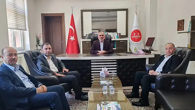 Turgut Tunç'tan İl Müftüsü Bekir Derin'e Ziyaret