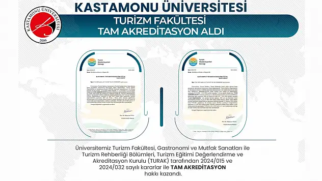 Turizm Fakültesinde Tüm Bölümler Akreditasyon Aldı