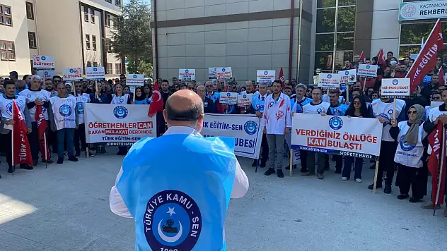 Türk Eğitim-Sen Şube Başkanı Afacan: 'Eğitimde Şiddet Yasası Çıkarılsın!'