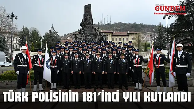 Türk Polisinin 181'İnci Yılı Kutlandı